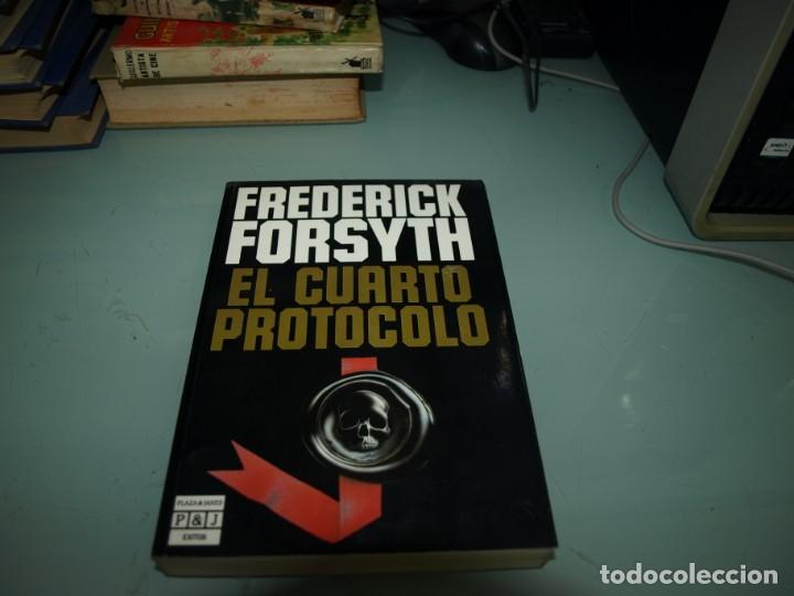 Libros de segunda mano: Frederick Forsyth, El cuarto protocolo,Plaza Janes - Foto 1