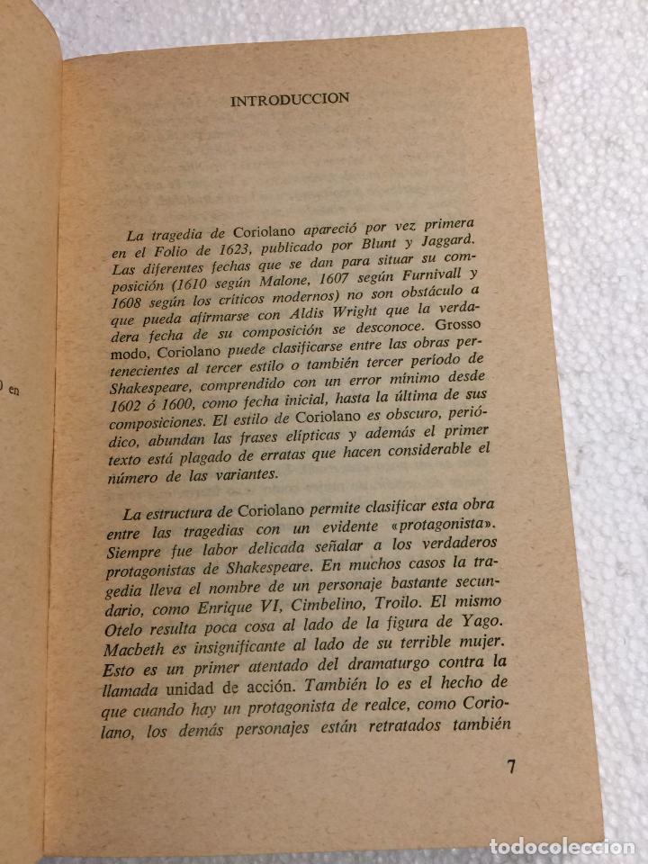 Libros de segunda mano: Coriolano - William Shakespeare - Foto 4
