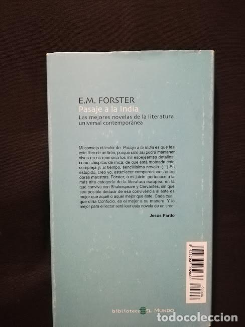 Libros de segunda mano: PASAJE A LA INDIA - E. M. FORSTER - Foto 2