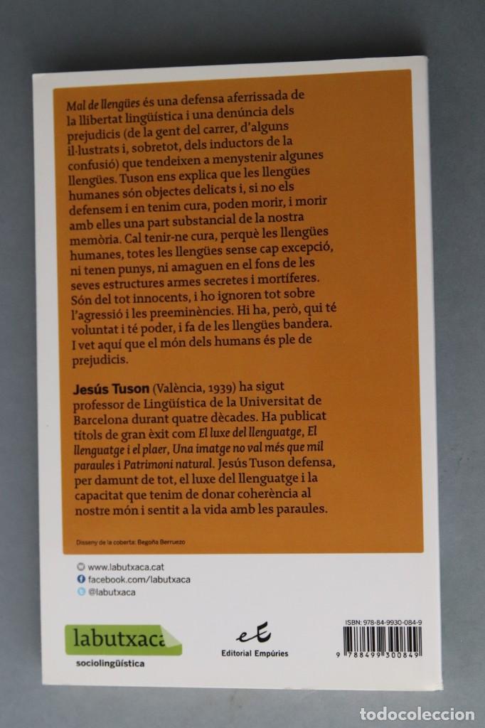 Libros de segunda mano: MAL DE LLENG&Uuml;ES - JES&Uacute;S TUSON - LABUTXACA - Foto 3