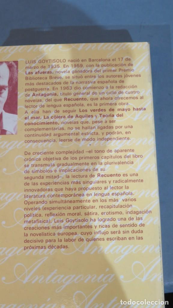 Libros de segunda mano: RECUENTO. LUIS GOYTISOLO - Foto 3