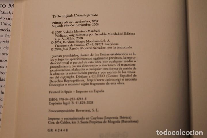 Libros de segunda mano: EL EJERCITO PERDIDO VALERIO MASSIMO MANFREDI 2008 - Foto 4