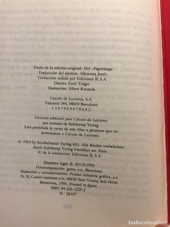 Libros de segunda mano: El testigo ocular - Ernst Weiss - Foto 5
