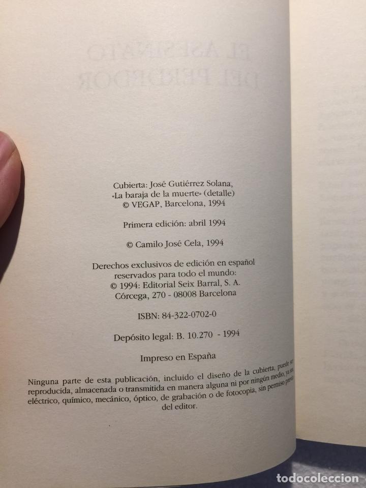 Libros de segunda mano: El asesinato del perdedor - Camilo Jos&eacute; Cela - Foto 4