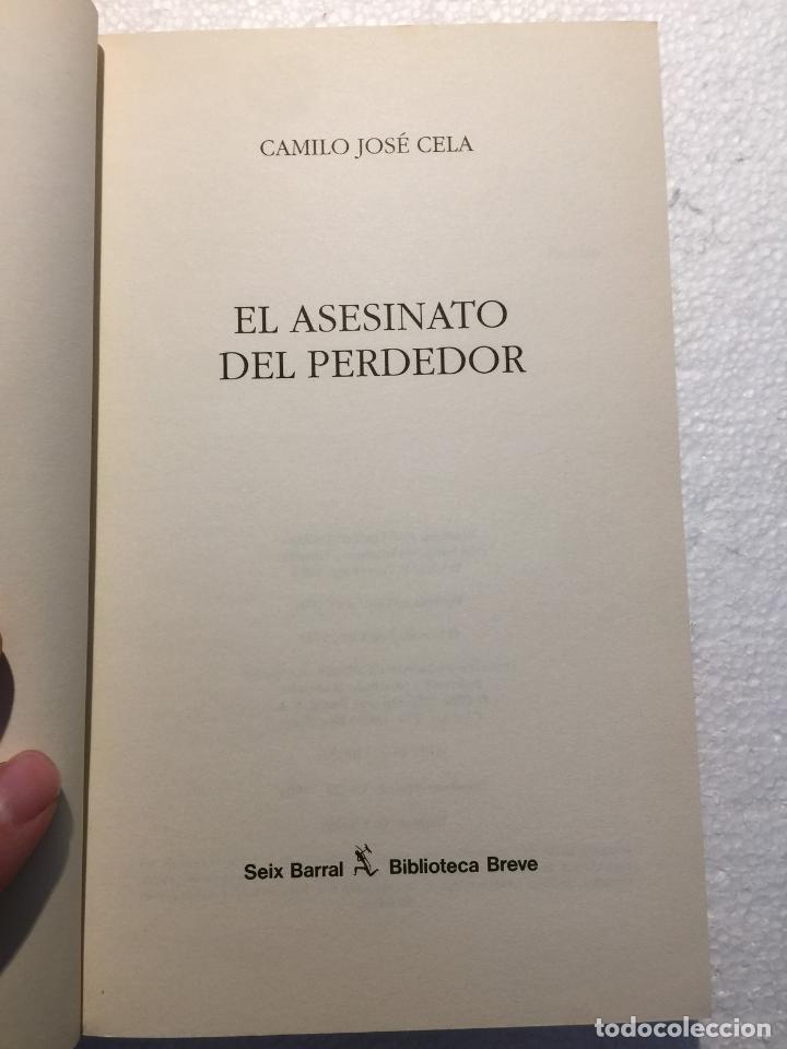Libros de segunda mano: El asesinato del perdedor - Camilo Jos&eacute; Cela - Foto 5