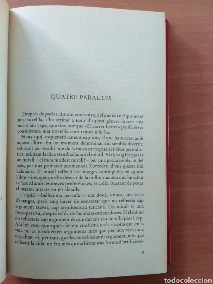 Libros de segunda mano: EL CARRER ESTRET. Josep Pla - Foto 3