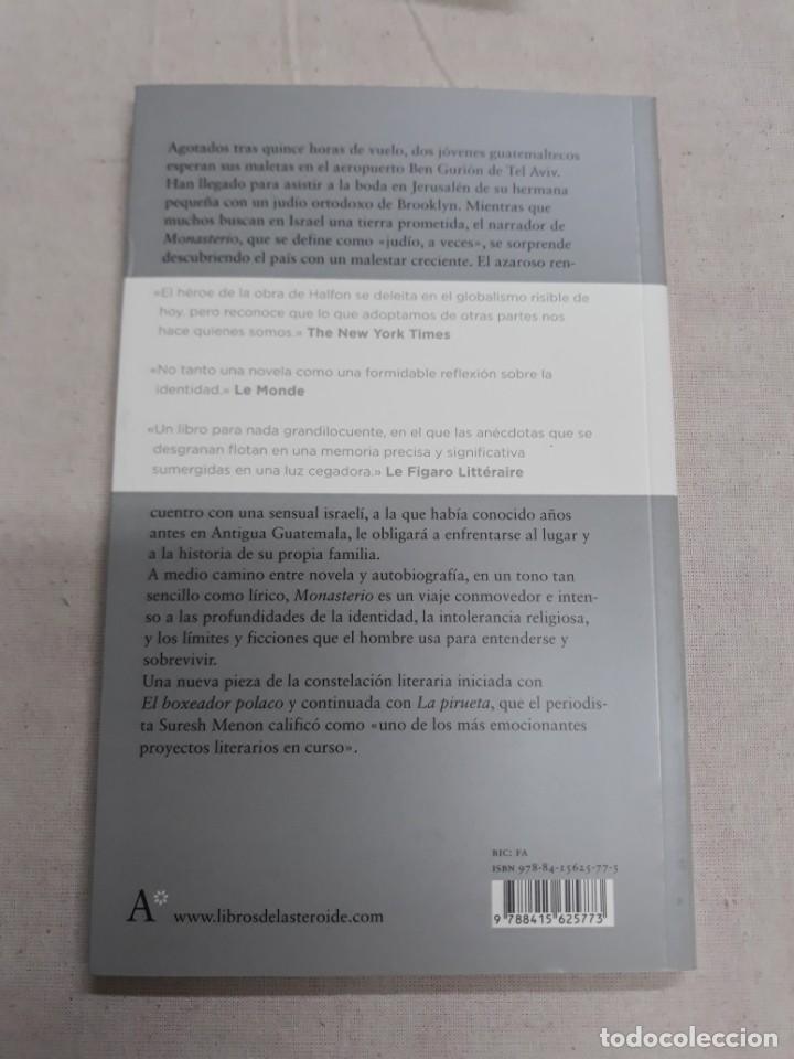Libros de segunda mano: HALFON, EDUARDO. MONASTERIO - Foto 2