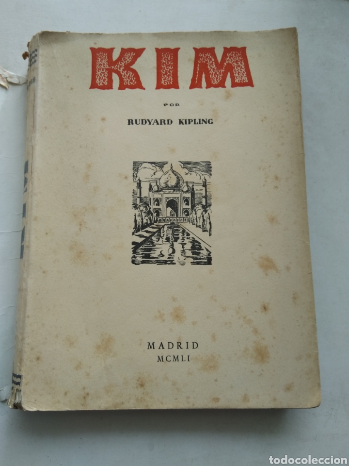 Libros de segunda mano: KIM DE LA INDIA/RUDYARD KIPLING - Foto 2