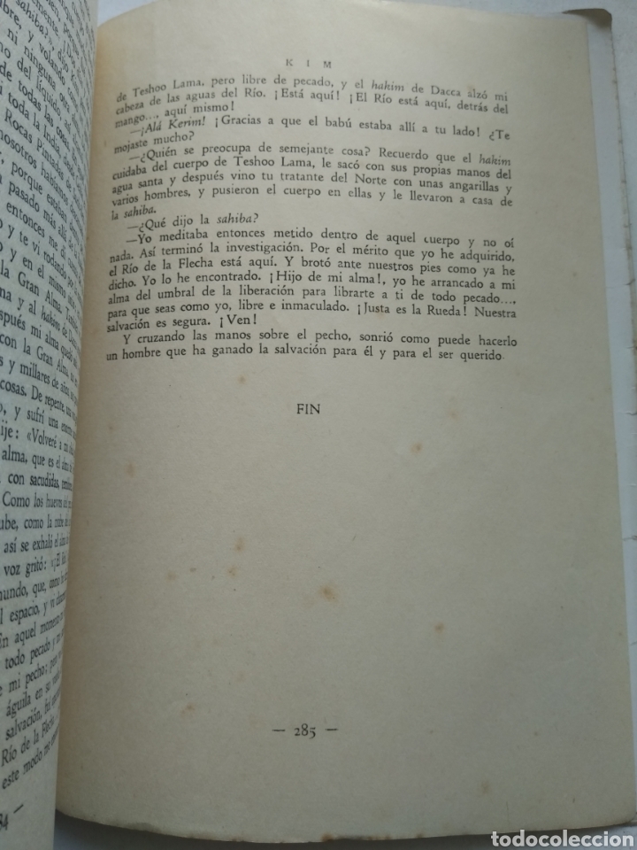 Libros de segunda mano: KIM DE LA INDIA/RUDYARD KIPLING - Foto 6