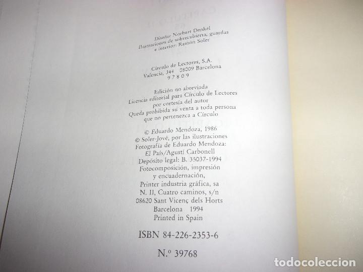 Libros de segunda mano: LA CIUDAD DE LOS PRODIGIOS - EDUARDO MENDOZA. - Foto 3
