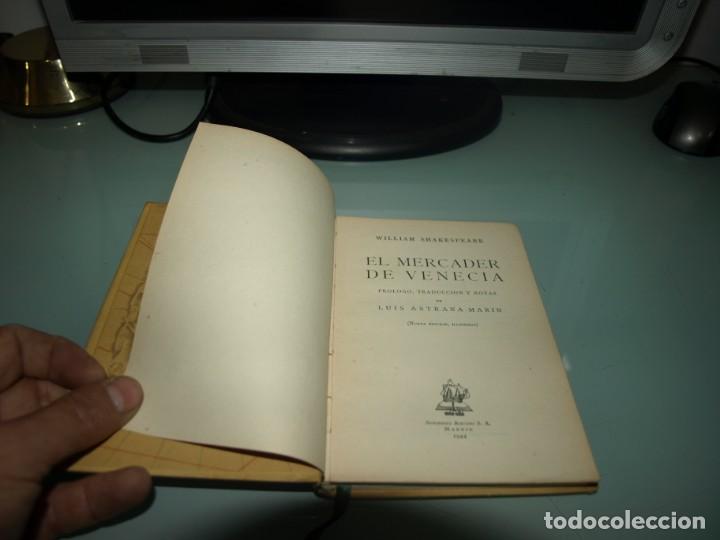 Libros de segunda mano: Shakespeare, El mercader de Venecia - Foto 2