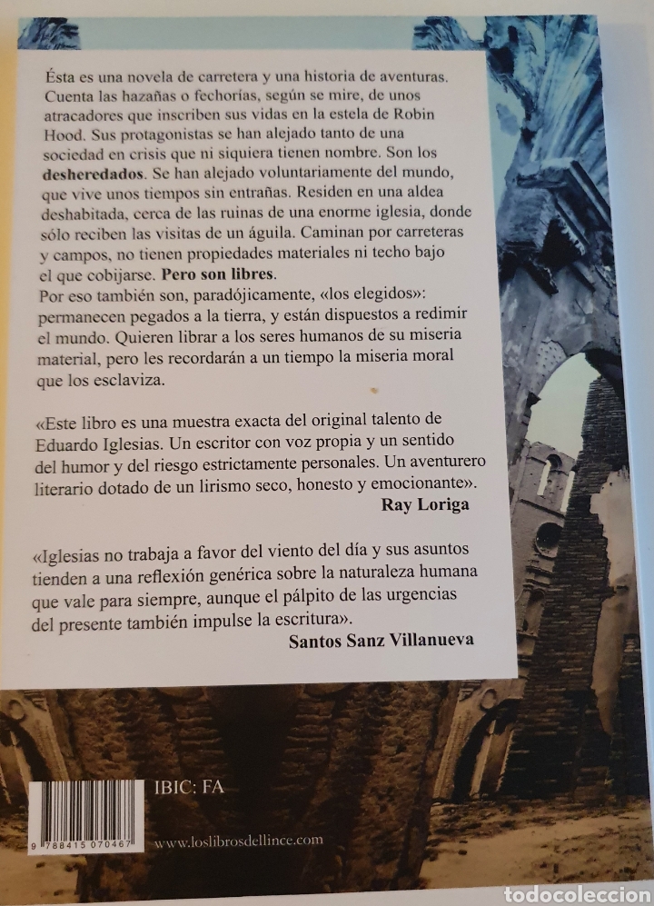 Libros de segunda mano: Los elegidos Eduardo Iglesias - Foto 2