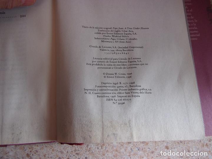 Libros de segunda mano: LA PAPISA - CIRCULO DE LECTORES. - Foto 4