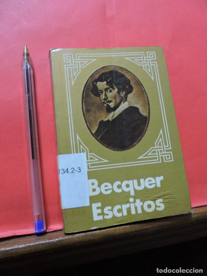 Libros de segunda mano: Becquer Escritos. Editorial Adiax 1983 - Foto 1