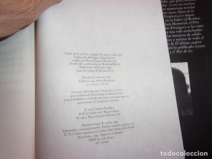 Libros de segunda mano: EL &Uacute;LTIMO SUSPIRO DEL MORO. - Foto 3