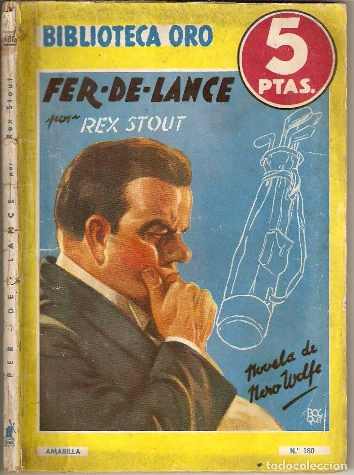 Libros de segunda mano: Fer-De-Lance. De Biblioteca Oro - Foto 1