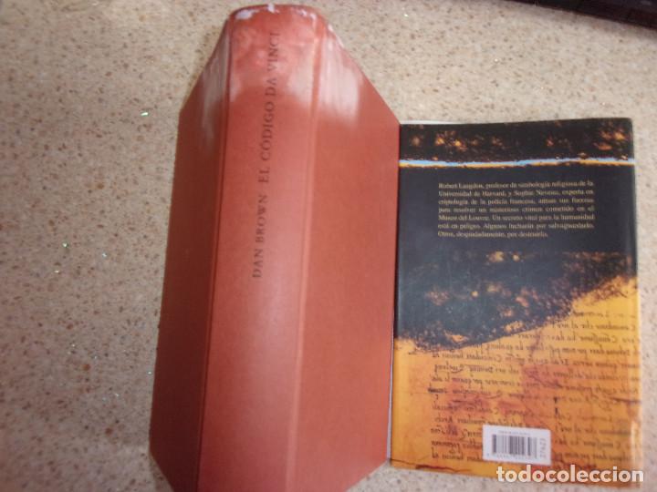 Libros de segunda mano: EL C&Oacute;DIGO DA VINCI - DAN BROWN. - Foto 2