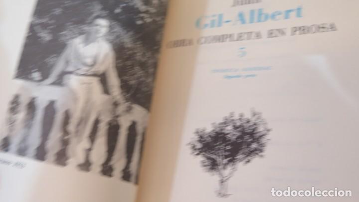 Libros de segunda mano: OBRA COMPLETA EN PROSA. GIL-ALBERT. TOMO 5 - Foto 3