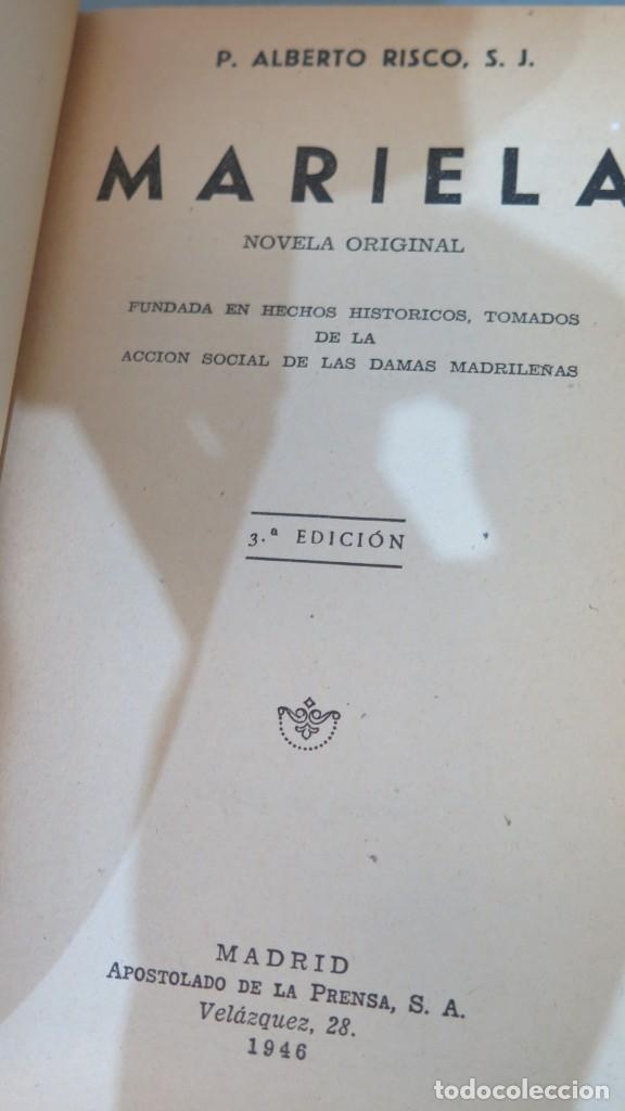 Libros de segunda mano: 1946.- MARIELA. RISCO, SJ - Foto 2