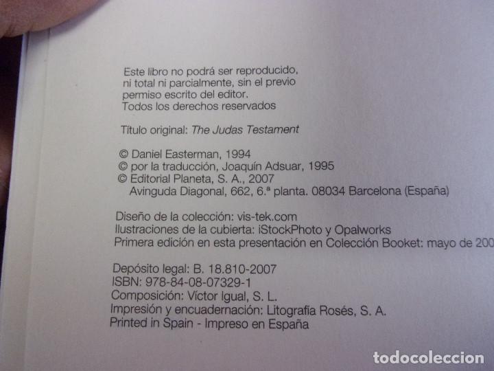 Libros de segunda mano: EL TESTAMENTO DE JUDAS. - Foto 3
