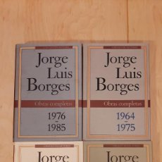 Libros de segunda mano: OBRAS COMPLETAS DE JORGE LUIS BORGES. CIRCULO DE LECTORES.. Lote 241721470