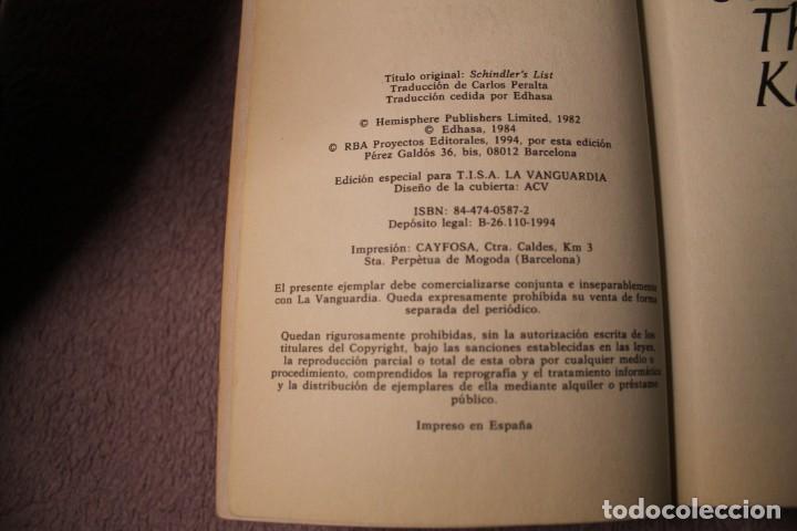 Libros de segunda mano: LA LISTA DE SCHINDLER THOMAS KENEALLY - Foto 3