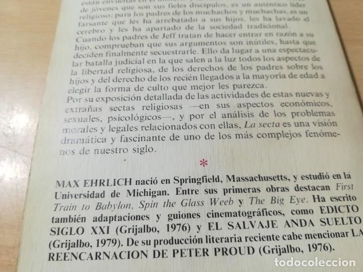 Libros de segunda mano: LA SECTA / MAX EHRLICH / GRIJALBO / AE304 - Foto 4