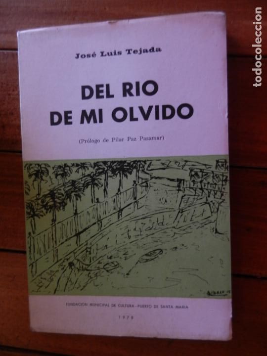 Libri di seconda mano: DEL R&Iacute;O DE MI OLVIDO (PRIMEROS VERSOS GADITANOS)-JOS&Eacute; LUIS TEJADA-PUERTO DE STA. M&ordf; 1978-DEDICATORIA