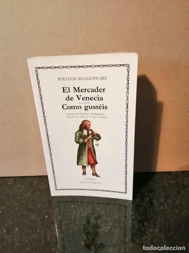 Libros de segunda mano: Shakespeare El mercader de Venecia.Como gusteis - Foto 1