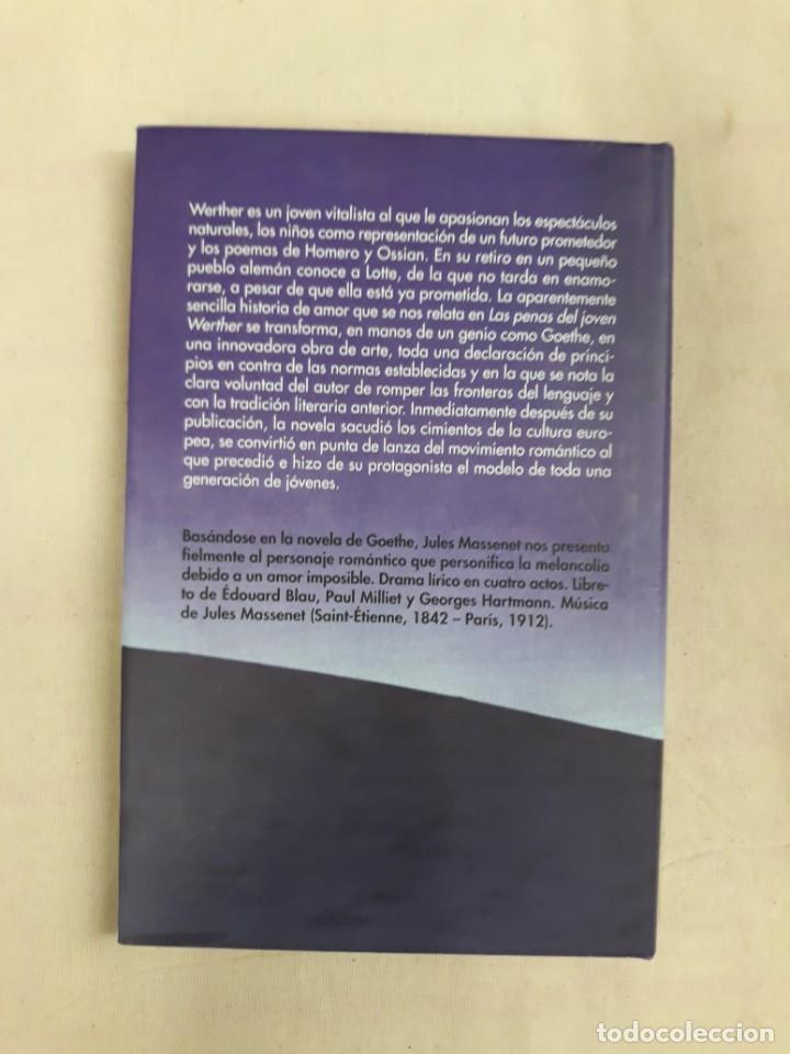 Libros de segunda mano: GOETHE.LAS PENAS DEL JOVEN WERTHER - Foto 2