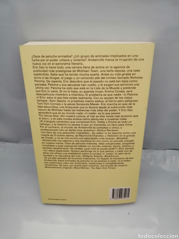 Libros de segunda mano: Amberville (Primera edici&oacute;n) - Foto 2