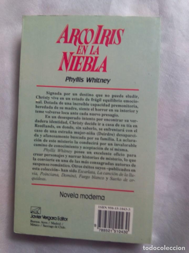 Libros de segunda mano: ARCO IRIS EN LA NIEBLA / PHYLLIS WHITNEY - Foto 2