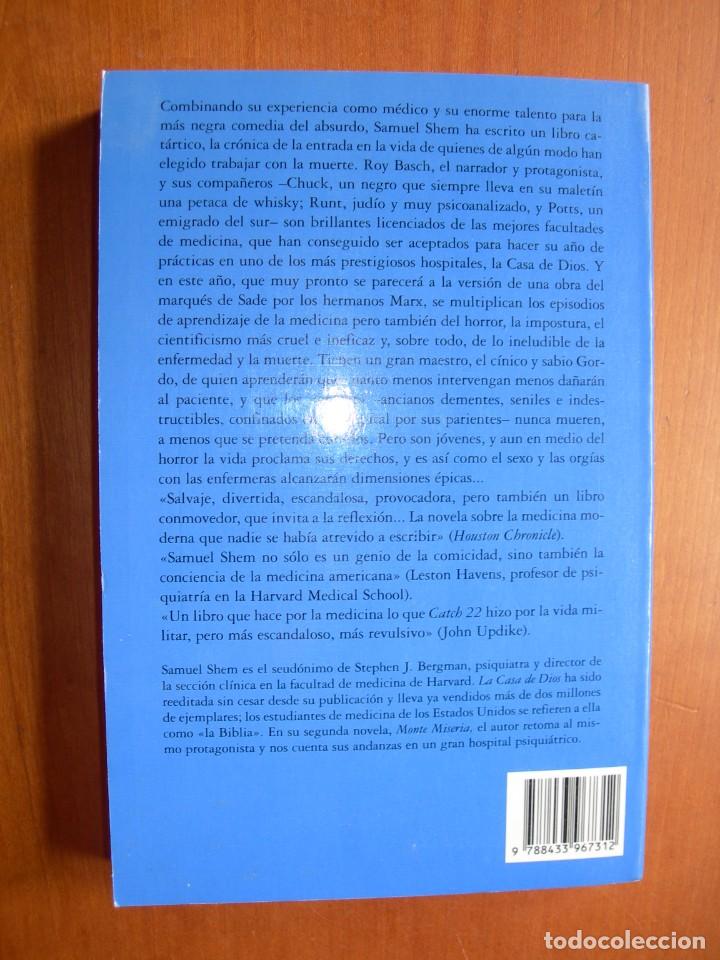 Libros de segunda mano: LA CASA DE DIOS / SAMUEL SHEN - Foto 2