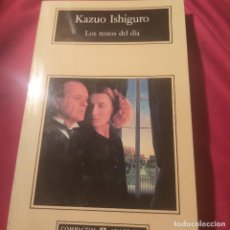Libros de segunda mano: KAZUO ISHIGURO. LOS RESTOS DEL DÍA. ANAGRAMA. COMPACTOS 1994 1 EDICIÓN EN COMPACTOS.. Lote 243472770