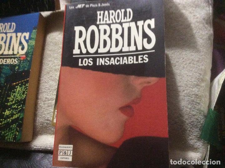 Libros de segunda mano: Los insaciables Harold Robbins - Foto 1