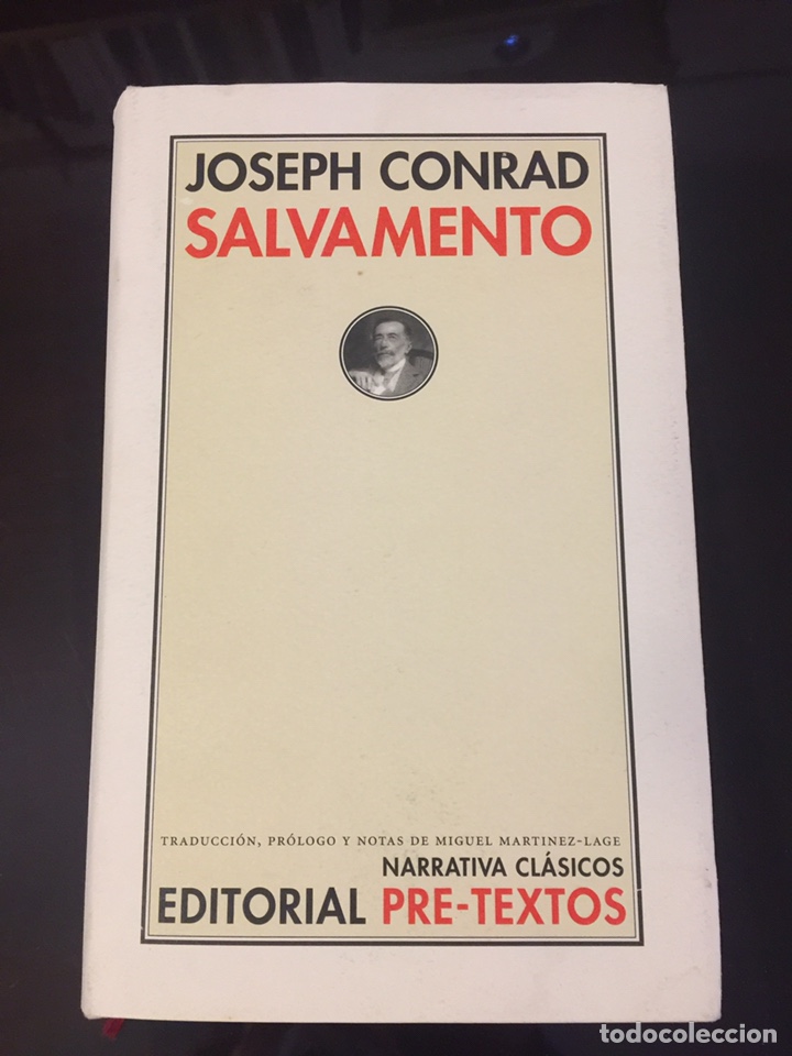 Libros de segunda mano: Joseph Conrad. Salvamento. Pre-Textos - Foto 1