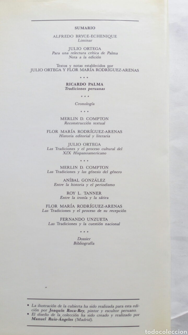 Libros de segunda mano: Tradiciones Peruanas. Ricardo Palma. - Foto 3