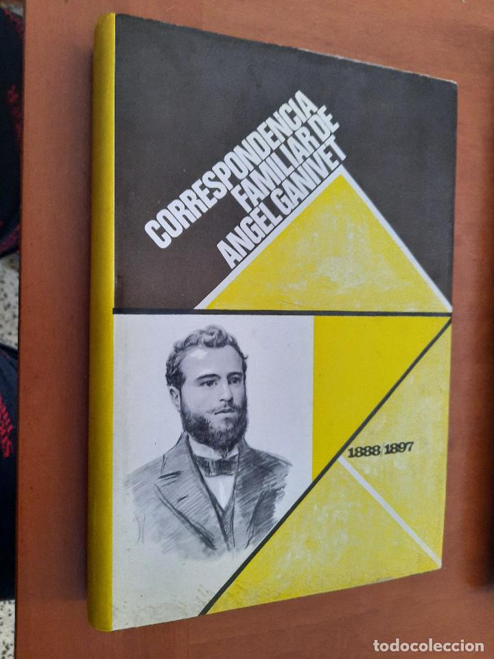 Gebrauchte B&uuml;cher: CORRESPONDENCIA FAMILIAR DE ANGEL GANIVET. 1888-1897. Buen estado. caj 59