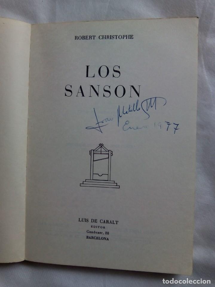Libros de segunda mano: LOS SANSON / ROBERT CHRISTOPHER - Foto 3