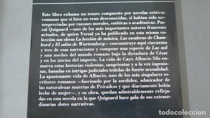 Libros de segunda mano: 1990.- ALBUCIO. PASCAL QUIGNARD. EDICIONES VERSAL - Foto 2