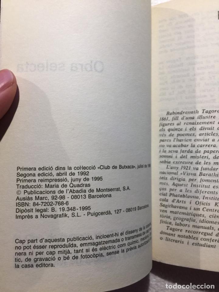 Libros de segunda mano: Obra selecta - Rabindranath Tagore - Foto 5