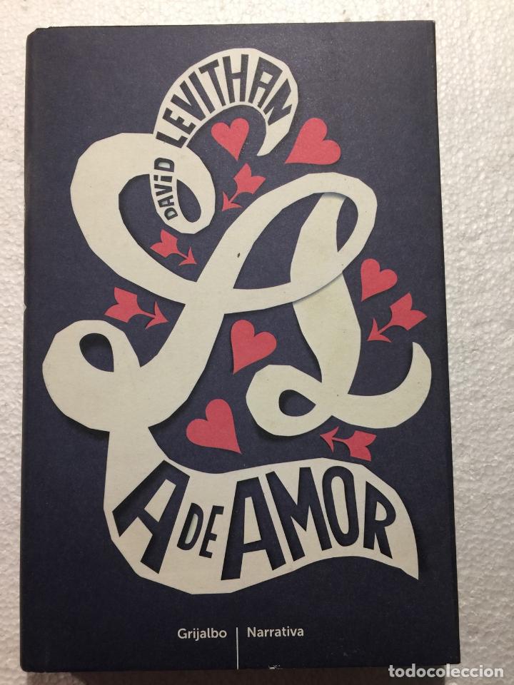 Libros de segunda mano: A de amor - David Levitham - Foto 1