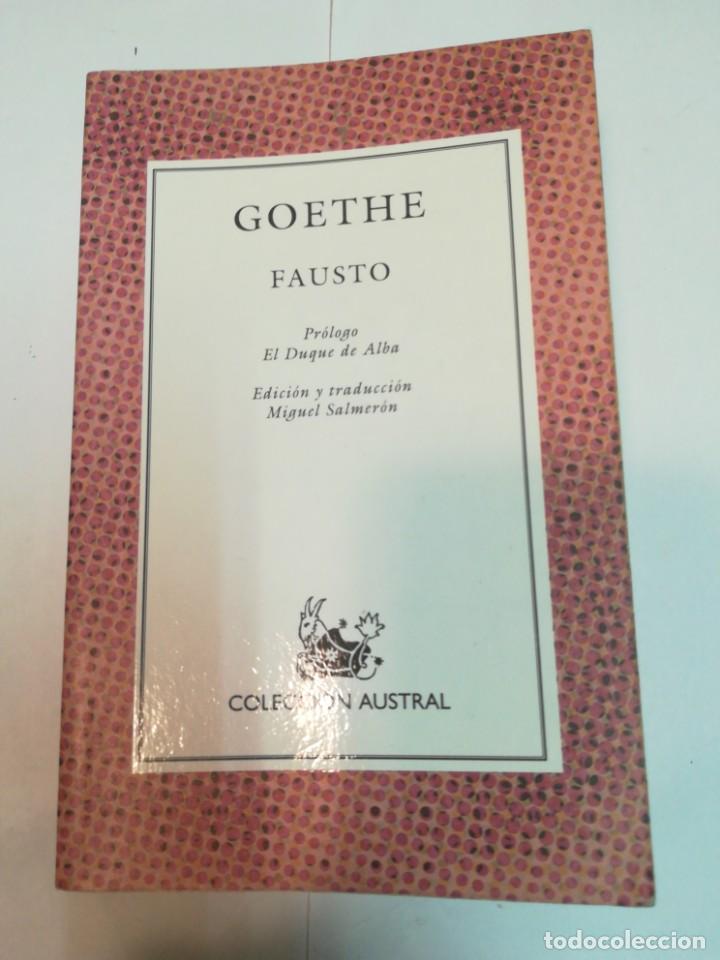 Libros de segunda mano: GOETHE Fausto SA3121 - Foto 1