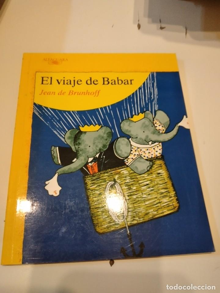 Libros de segunda mano: M-29 LIBRO EL VIAJE DE BABAR JEAN DE BRUNHOFF - Foto 1