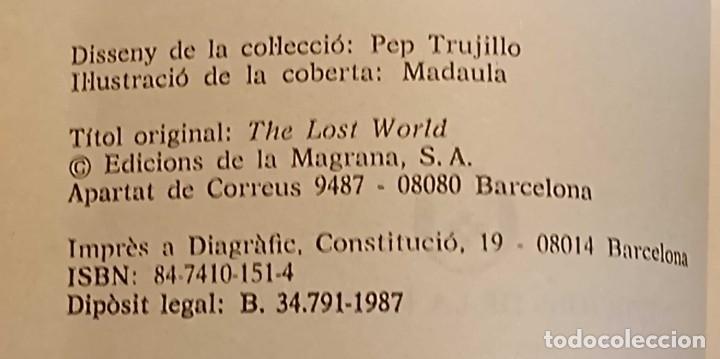 Libros de segunda mano: Libro: El Mon Perdut de Sir Arthur Conan Doyle, 1987 - Foto 4