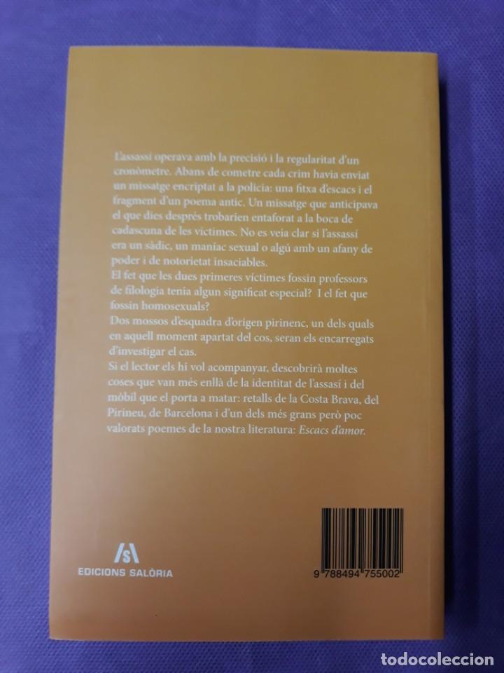 Libros de segunda mano: FIT&Eacute;, MARCEL. ESCACS D AMOR I DE MORT - Foto 2