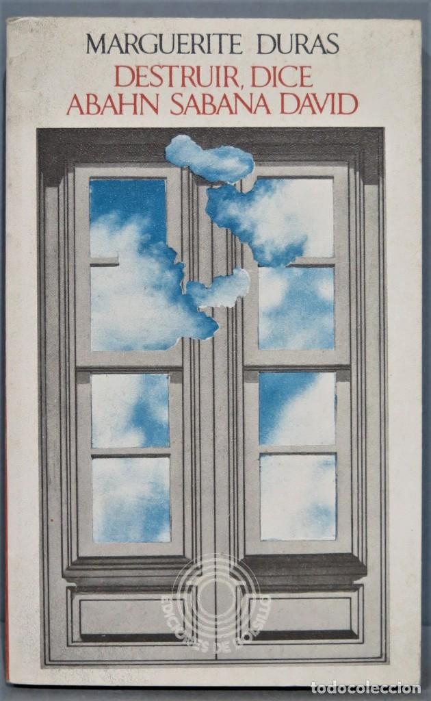 Livres d'occasion: 1971.- DESTRUIR DICE. ABAHN SABANA DAVID. DURAS