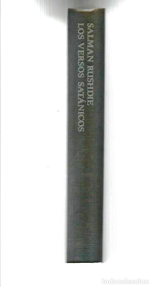 Libros de segunda mano: LIBRO, LOS VERSOS SATANICOS, SALMAN RUSHDIE - Foto 1