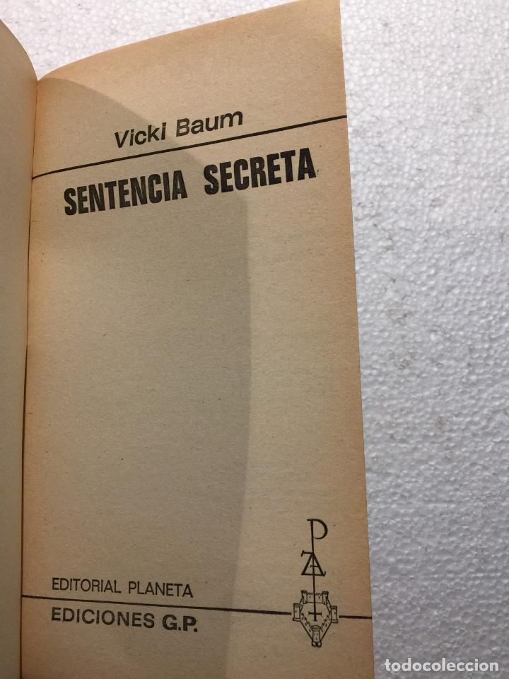 Libros de segunda mano: Sentencia secreta - Vicki Baum - Foto 3