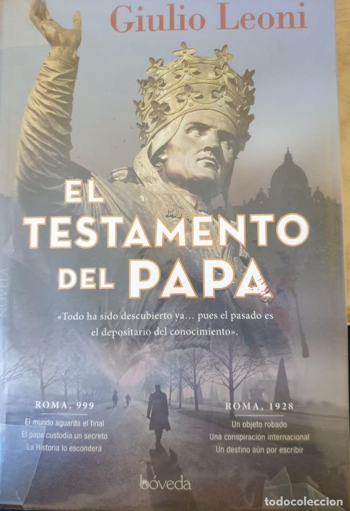 Libros de segunda mano: EL TESTAMENTO DEL PAPA. - LEONI, Giulio. - Foto 1